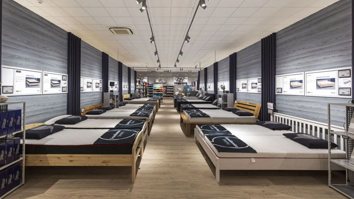 25 Prozent des Umsatzes macht Jysk mit Matratzen