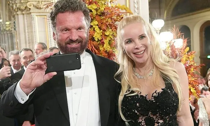 Gabriel Barylli mit seiner Frau Sylvia Leifheit