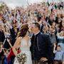 Carina Wietinger und Philipp Ratheiser küssten sich vor mehr als 200 Hochzeitsgästen