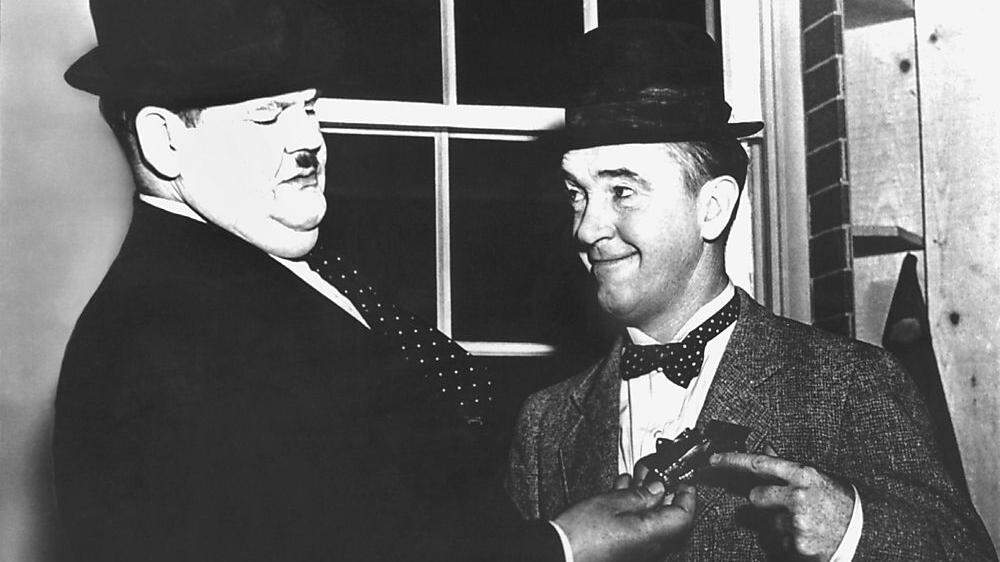 Oliver Hardy und Stan Laurel spielten gemeinsam in über 100 Filmen