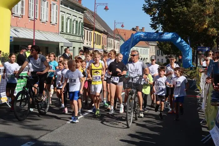 Es war ein spannender Laufbewerb, der durch, aber auch um die Stadt Mureck herum führte