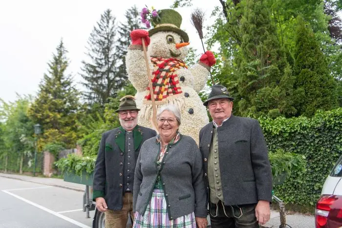 Freller 62. Narzissenfest, Altaussee, Bootskorso, am 29.05.2022

Schneemann Gustl von Familie Freller/Pucher, platz 1