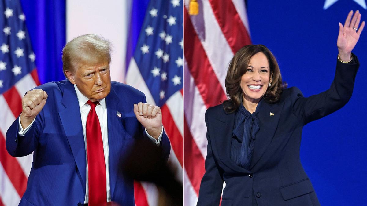 Donald Trump und Kamala Harris