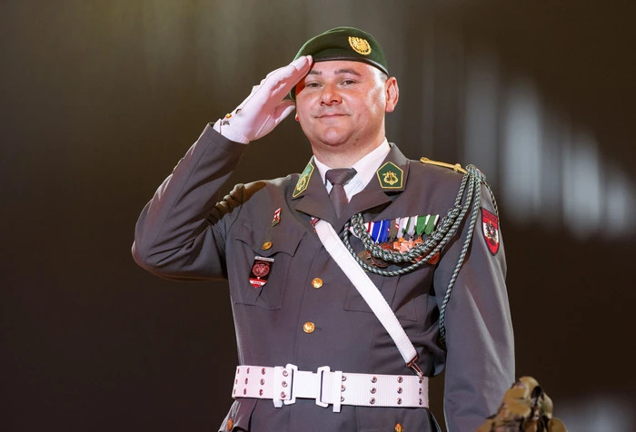 Der neue Chef der Militärmusik Steiermark, Johann Groß
