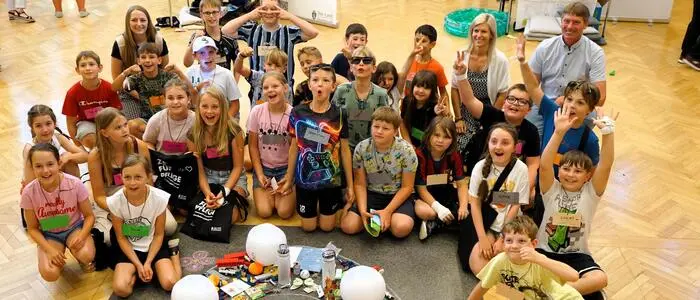 Die Schülerinnen und Schüler der VS Stallhofen waren von dem Projekt begeistert