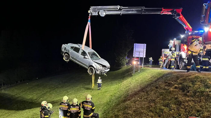 Unfall bei der Buckligen Lärche nahe der oststeirischen Sommeralm am Donnerstagabend