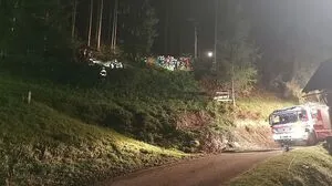 Einsatzkräfte sind vor Ort