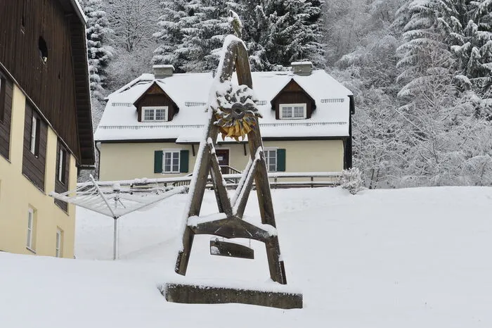 Rund 30 Zentimeter Schnee liegen auf der Stolzalpe.
