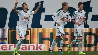 Können Matej Jelic, Srdjan Grahovac and Deni Alar auch gegen Pilsen jubeln?