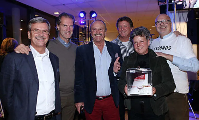 Fünf Legenden feierten und baten um Spenden: 6550 für 