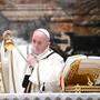 Papst-Segen &quot;Urbi et Orbi&quot; wegen Corona in Benediktionsaula