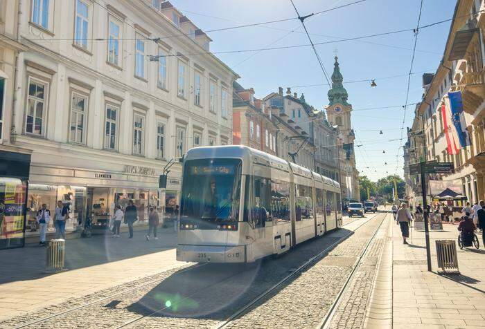 Der kürzeste Weg von A nach B | Mit dem Routenplaner der GrazMobil-App weiß man immer, welche Verbindung einen am schnellsten ans Ziel bringen