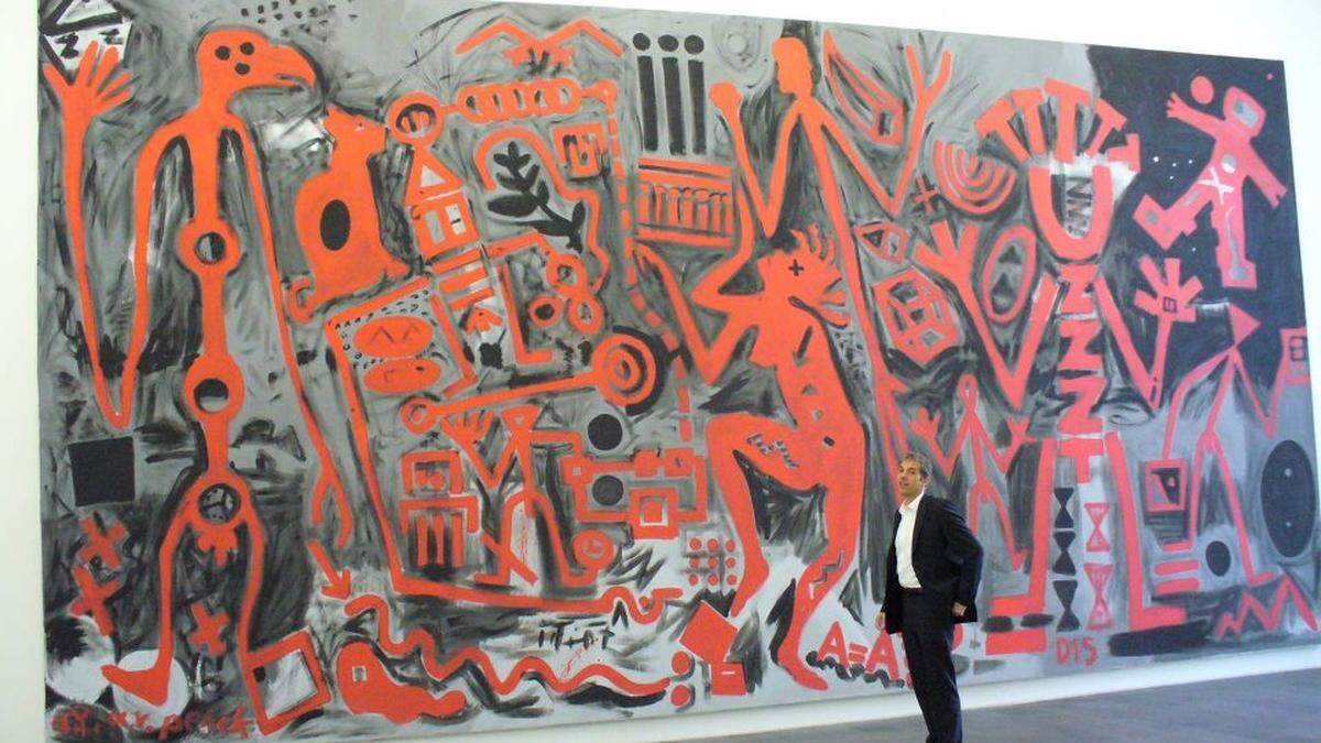 Monumental - eines der mächtigen Werke von A. R. Penck