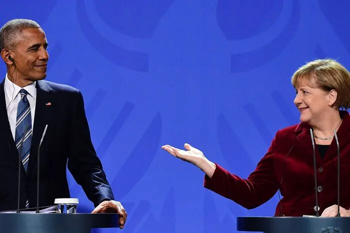 Die beiden waren während ihrer gemeinsamen Pressekonferenz voll des Lobes für einander.