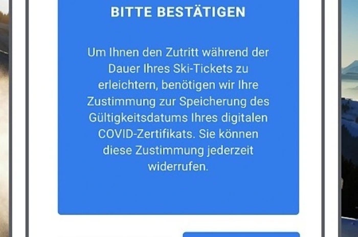 Nächster Schritt: Zustimmen