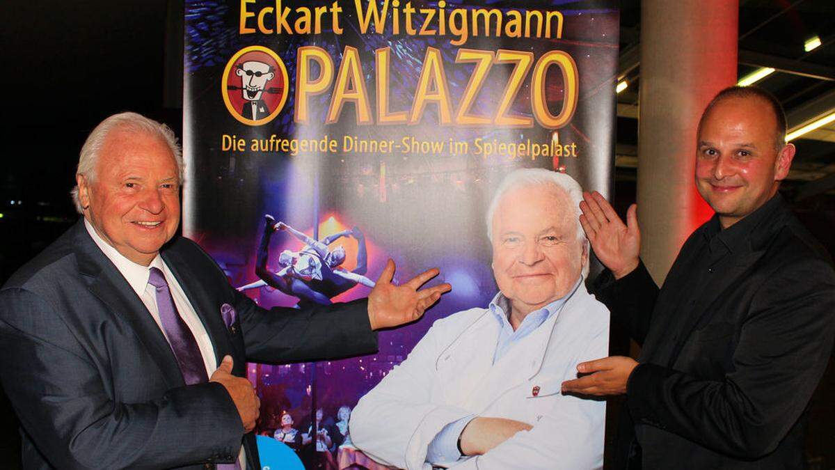 Eckart Witzigmann mit Mario Reiner