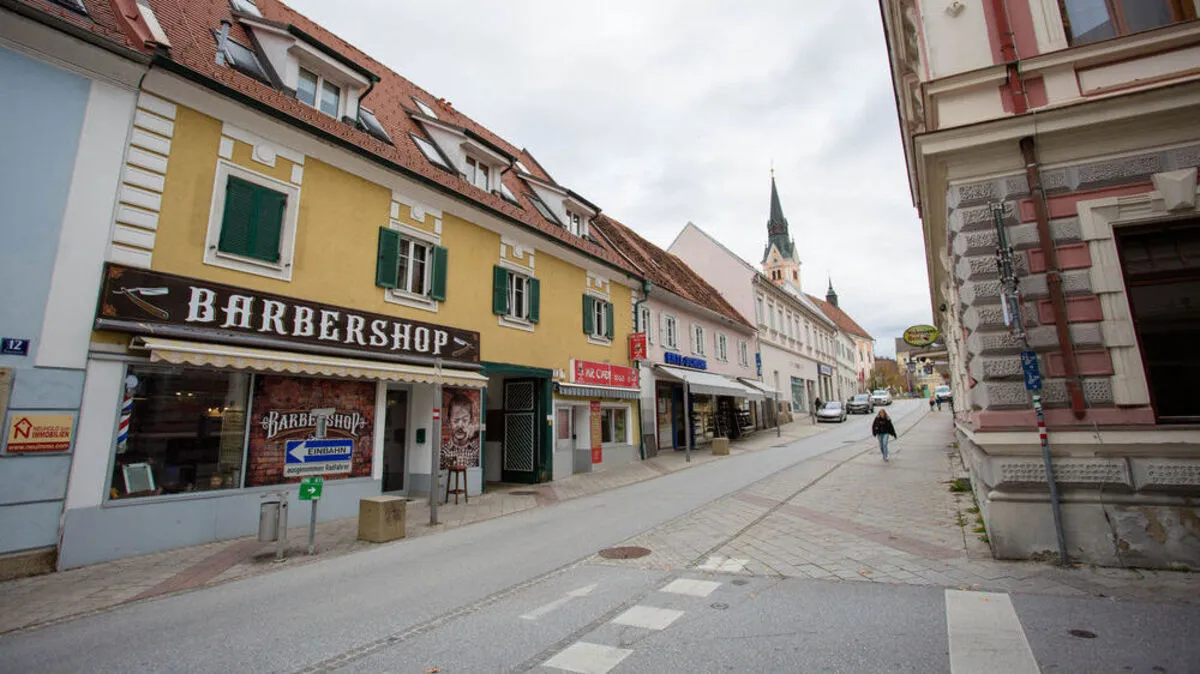 In der Gleisdorfer Innenstadt ist es sehr ruhig