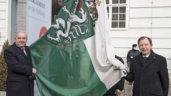 LH-Vorsitzender Hermann Schützenhöfer, Bundesrat Christian Buchmann