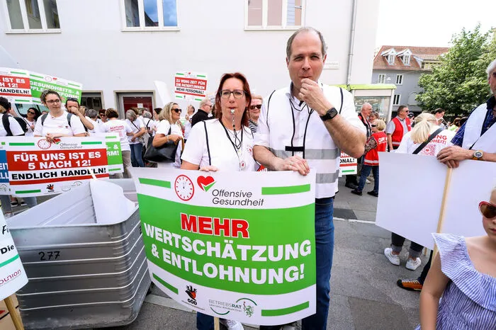 Und Michael Tripolt, KAGes-Zentralbetriebsrat.