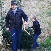 Christbaumverkäufer Reinhold Hatz aus Kleinedling