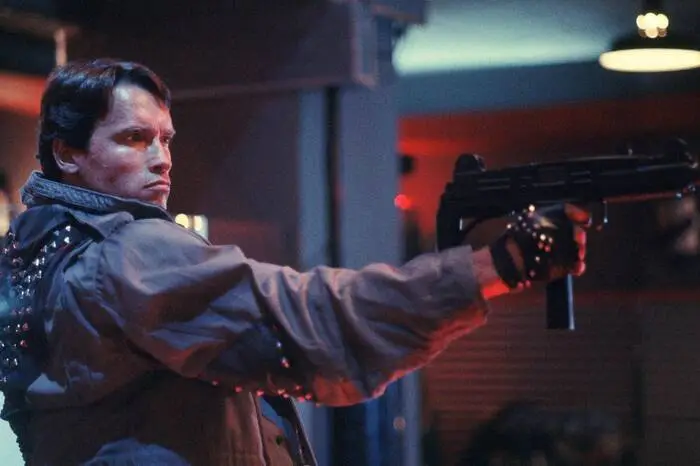 Im Film „The Terminator“ aus dem Jahr 1984 feierte Schwarzenegger auf der Leinwand Erfolge