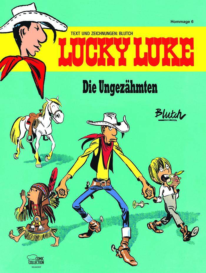 Blutch. Lucky Luke - Die Ungezähmten (Hommage 6). Egmont Ehapa Media, 48 Seiten, 16,50 Euro. 