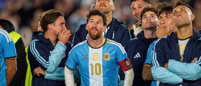 Lionel Messi absolvierte sein letztes Länderspiel