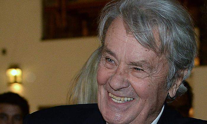 Alain Delon will am Donnerstag Gas geben