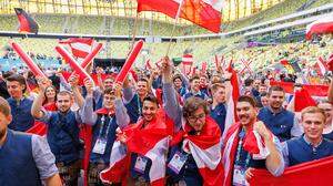 Das Team Österreich holte sich die meisten Medaillen - 18 an der Zahl