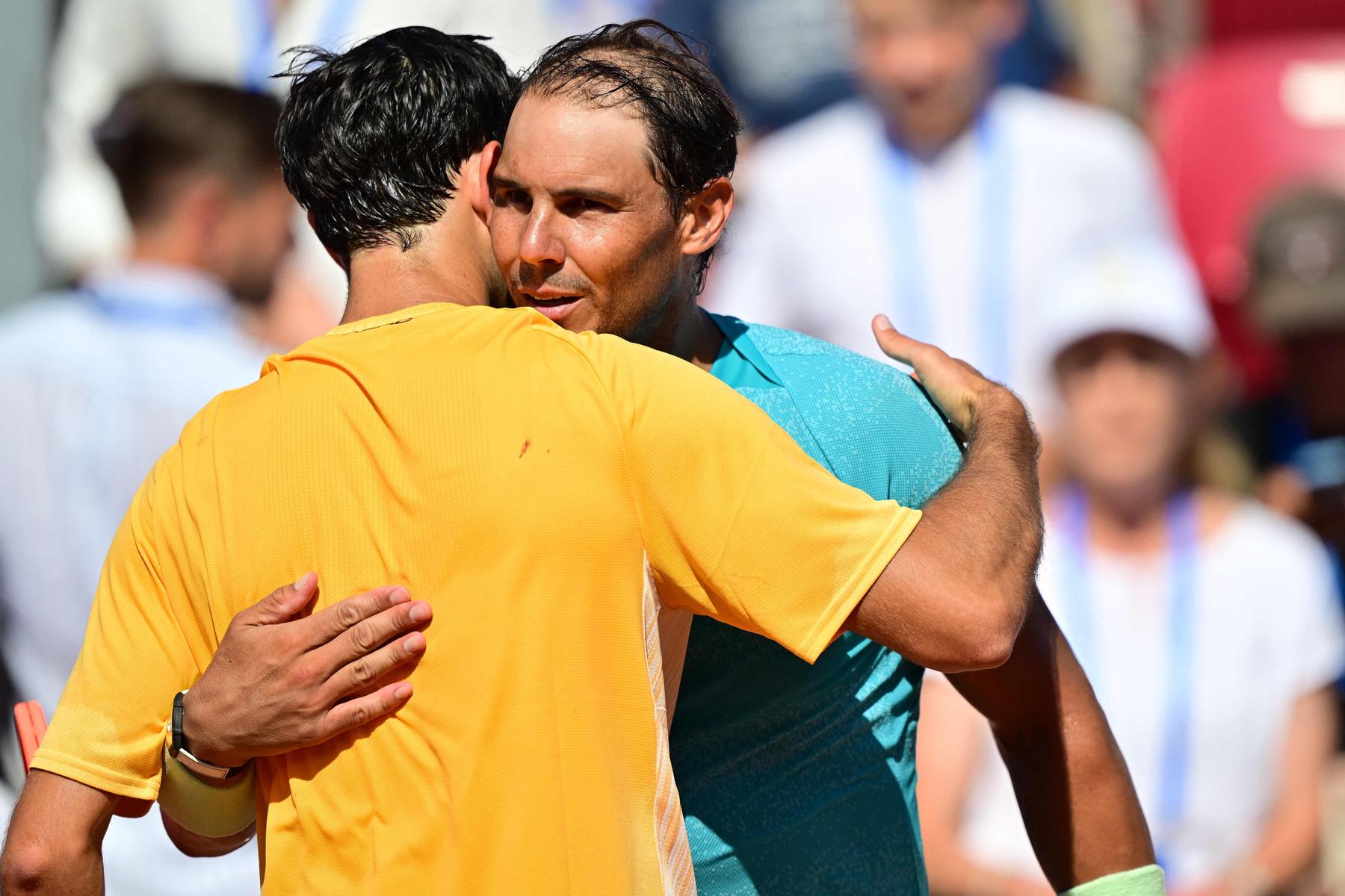 ATP-Turnier in Baastad : Im Finale hatte Rafael Nadal gegen Nuno Borges keine Chance 