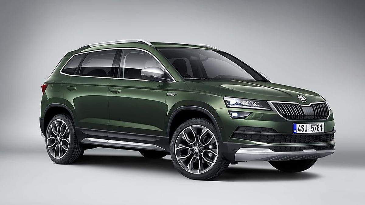 Der Skoda Karoq als Scout