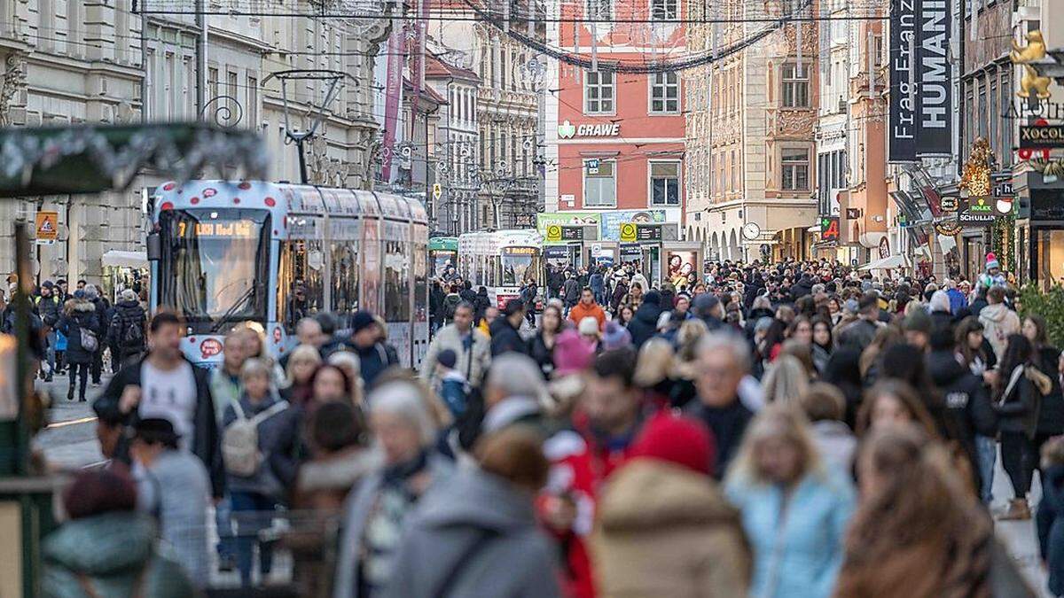 Gewusel in der Herrengasse