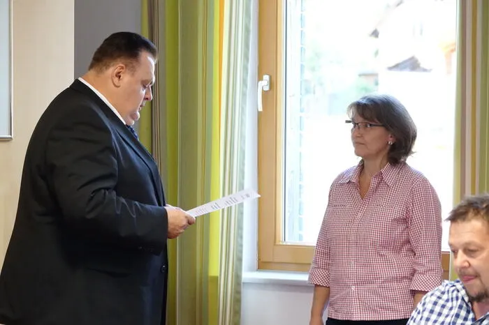 Marion Buchsteiner wurde als Nachfolgerin von Heinz Leitner angelobt