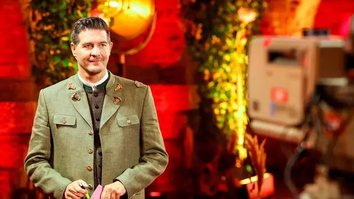 Moderator Norbert Oberhauser präsentierte die ORF-Show „Aufsteirern - Die Show der Volkskultur“.