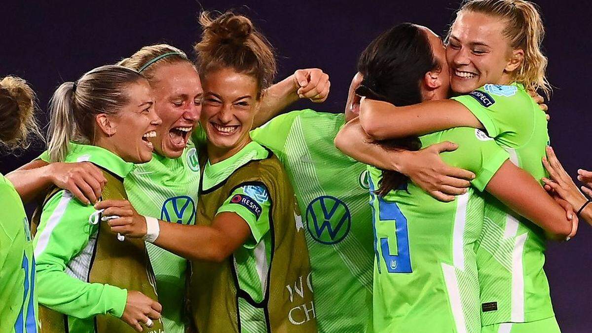 Wolfsburg jubelte über den fünften Finaleinzug in der Champios League