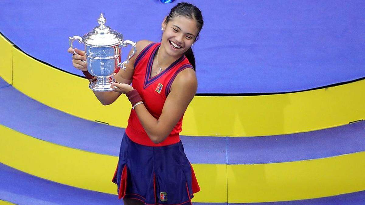 Emma Raducanu gewann sensationell die US Open