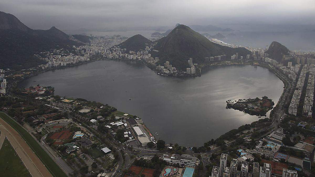 Der Rodgrigo de Freitas Lake in Rio