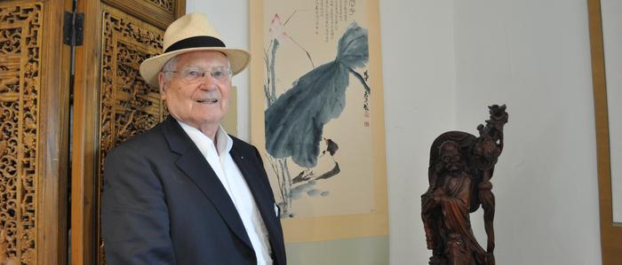 Günther Winkler sammelte Kunstschätze. Seine China-Sammlung stiftete er seiner Heimatgemeinde