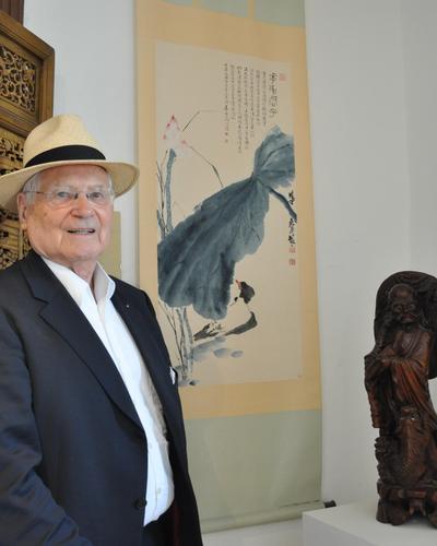 Günther Winkler sammelte Kunstschätze. Seine China-Sammlung stiftete er seiner Heimatgemeinde