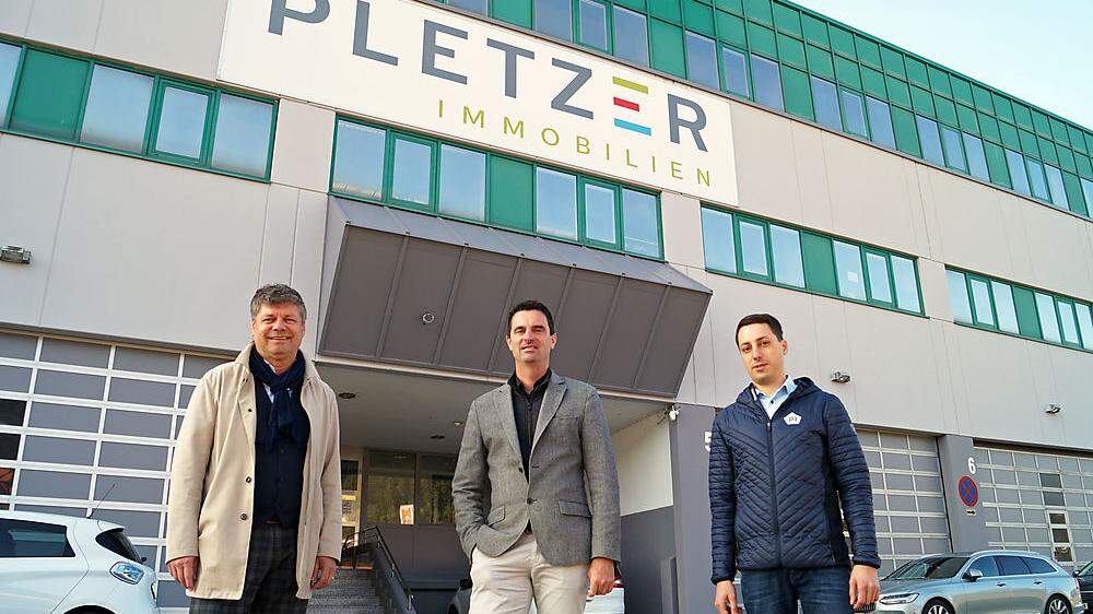 Gerhard Pirih, Markus Pirker und Josef Six (Pletzer Gruppe)