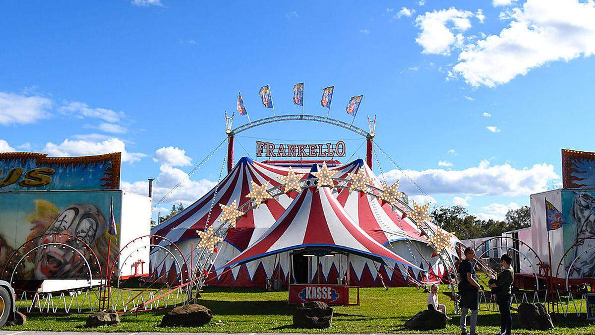 Der Zirkus Frankello schlägt bald seine Zelte in Wolfsberg auf