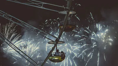 Feuerwerk von Mittwoch auf Donnerstag verschoben
