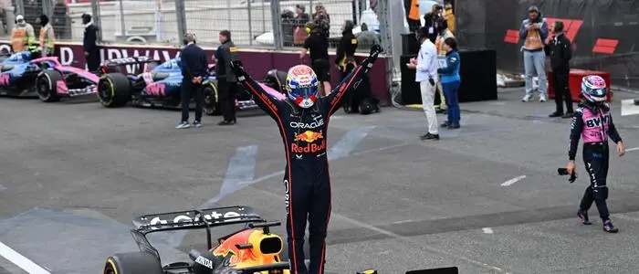 Max Verstappen feierte in Baku einen überlegenen Sieg