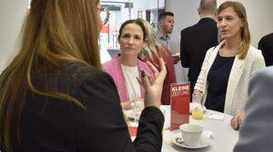 Unternehmer sowie Akteure aus der Politik und Gesellschaft trafen sich bei der Kleinen Zeitung zum Businessfrühstück