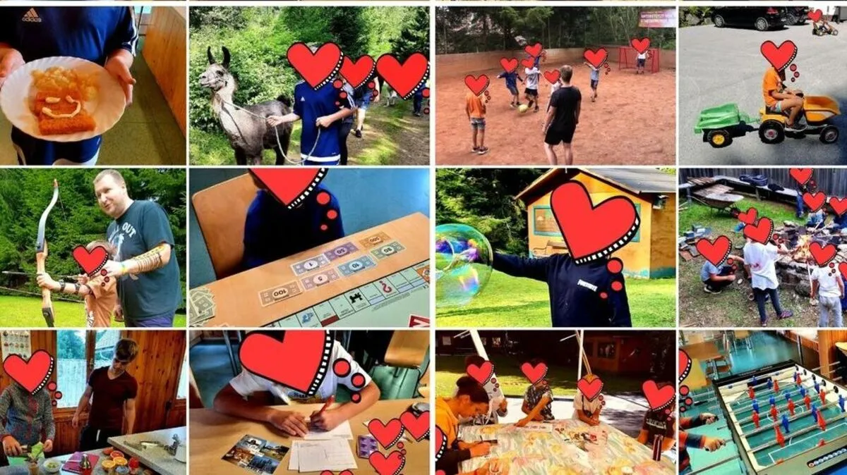 Eine Woche lang sollen die Kinder und Jugendlichen eine unbeschwerte Zeit genießen können (aus Datenschutzgründen sind die Gesichter der Kinder verdeckt)