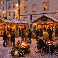 So sehen die neuen Hütten für den Villacher Advent aus