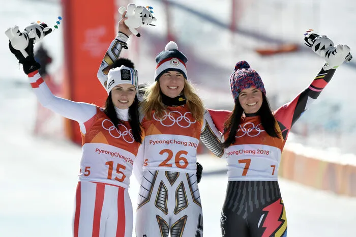 Die Bronze-Medaille ging an die Liechtensteinerin Tina Weirather.
