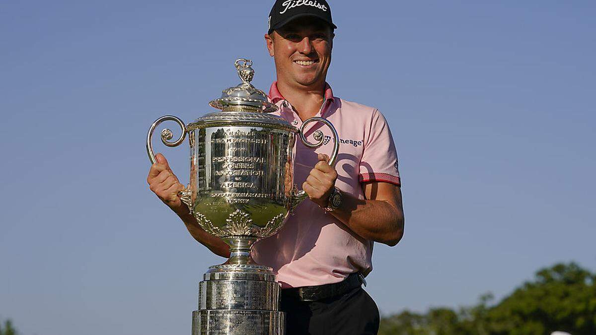 Justin Thomas hat die 104. US PGA Championship in Tulsa gewonnen