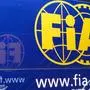 Monza, Italy - September 08, 2019: FIA Formula One World Championship, WM, Weltmeisterschaft Grand Prix of Italy with FIA Truck in the Paddock, Logo Monza: FIA Formula One World Championship, Grand Prix of Italy  