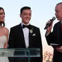 Amine Gülse, Mesut Özil und Recep Tayyip Erdogan